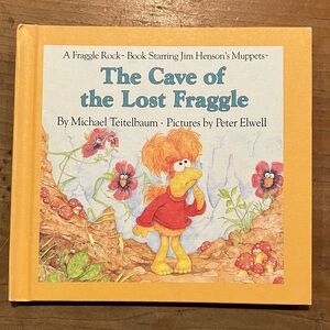 The Cave of the Lost Fraggle hardcover vintage 1984 Book